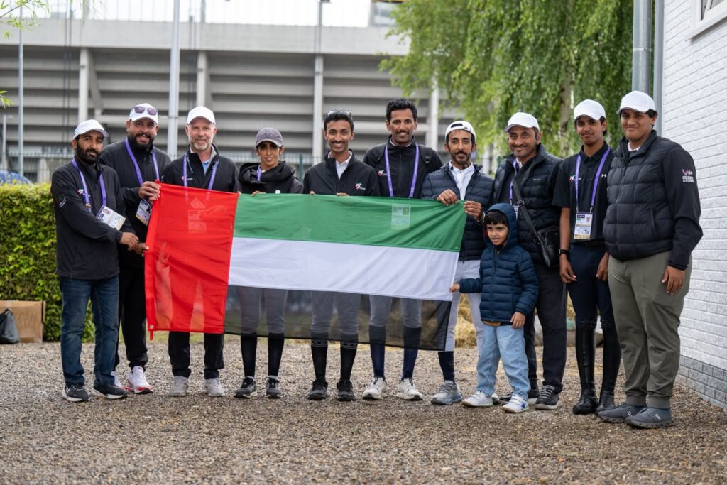 فرسان الإمارات لقفز الحواجز يكملون جولة المنتخبات بكأس العالم للفروسية