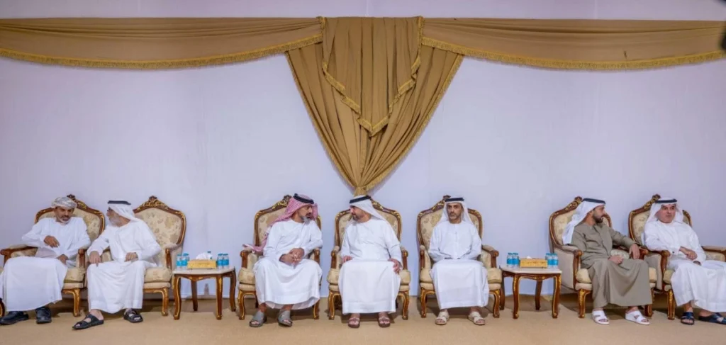 عمار بن حميد يعزّي في وفاة الشيخ محمد بن سالم