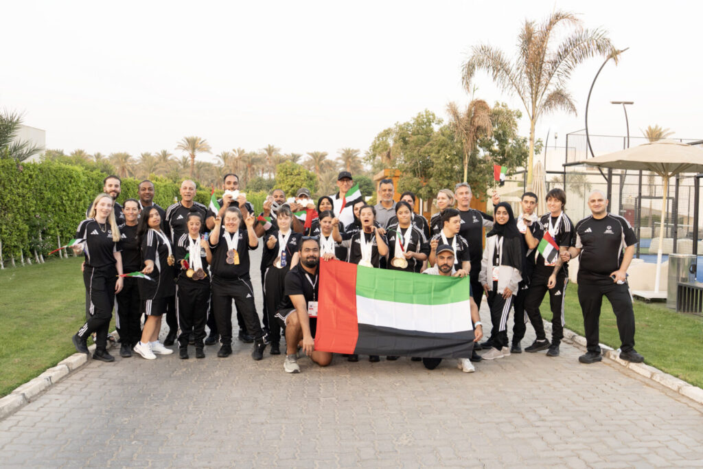 الأولمبياد الخاص الإماراتي يحصد 54 ميدالية في الألعاب الإقليمية بالقاهرة