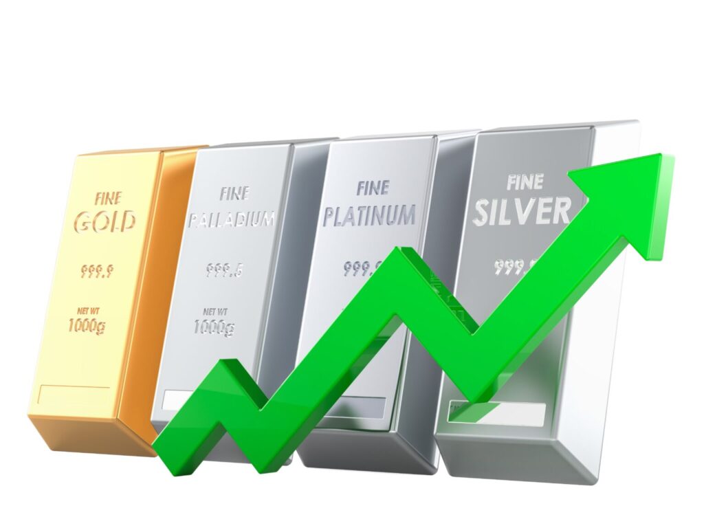 1 في المائة ارتفاعا بأسعار الذهب