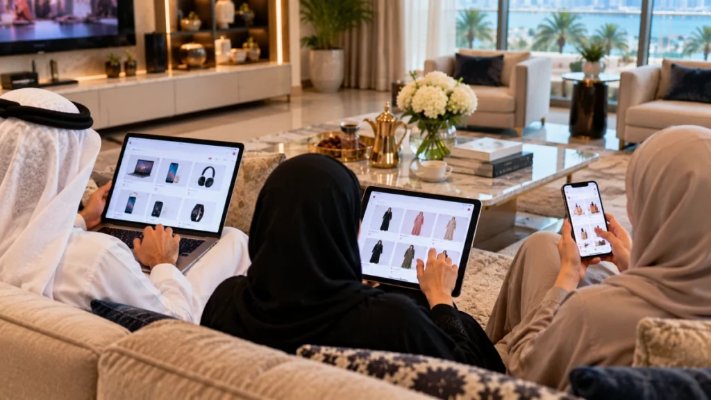 التسوق الإماراتي يدخل عصر «اقتصاد الأريكة»